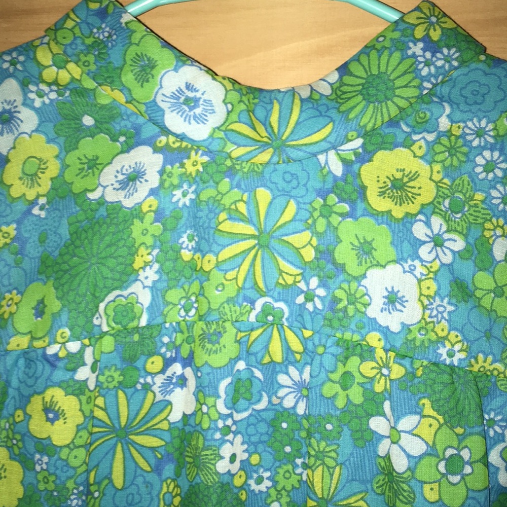 1960’s mini printed maxi.